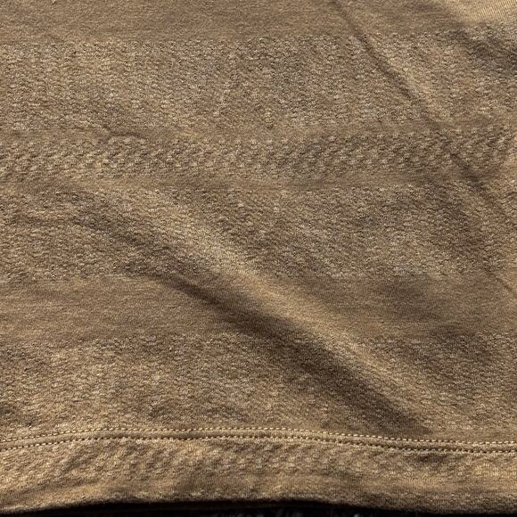 Howler Bros Ranchero Western Pearl Snap Short Sleeve Polo Shirt Medium Old Gold - Picture 7 of 8